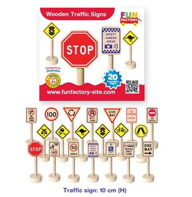 Wooden Traffic Signs