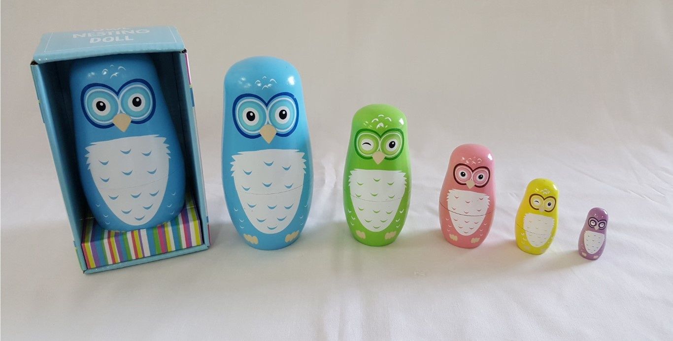 Nesting Doll Owl