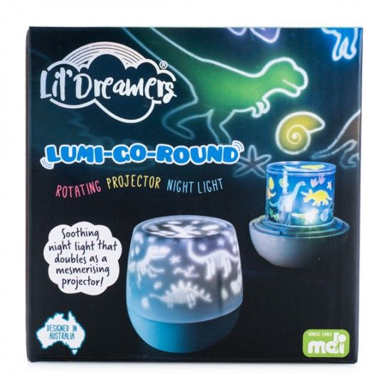 Lil Dreamers Lumi-Go-Round DINO Rotating Projector Light