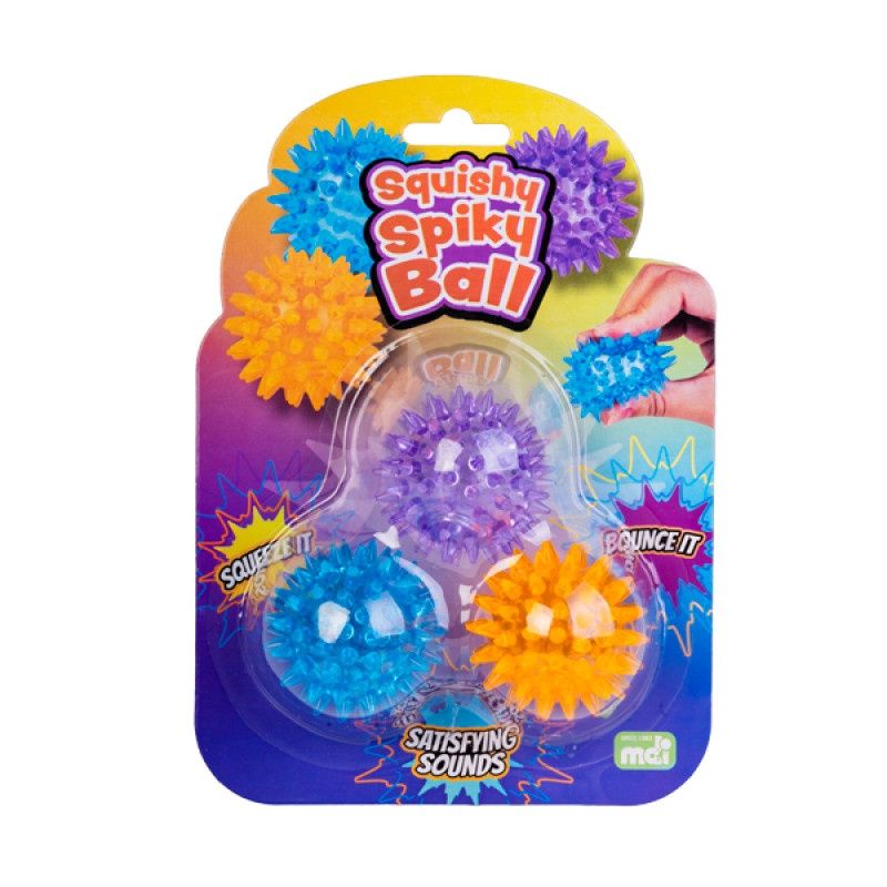 Squishy Spiky Ball (3 pack)