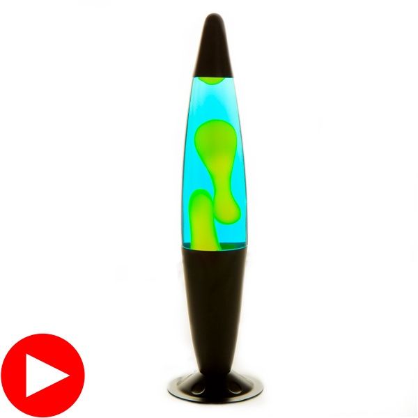 Peace Motion Lamp Black/Yellow/Blue