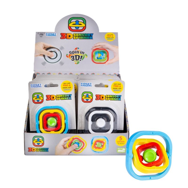 Sensory Spinner 3D