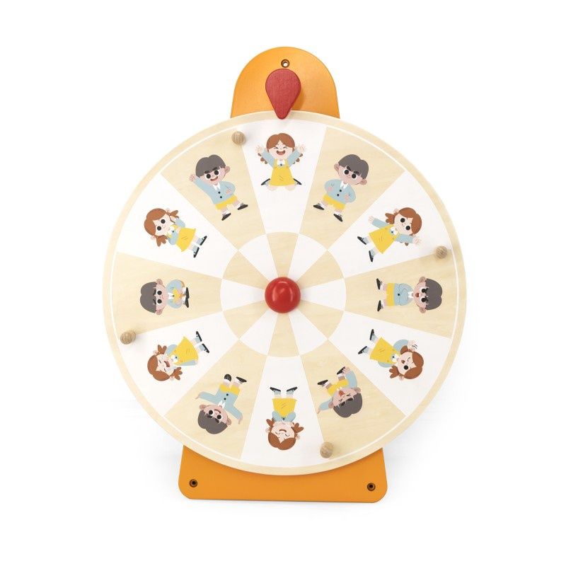 Viga Wall Toy Movement and Facial Expression Turntable