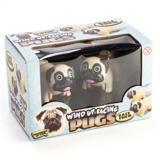 Racing Wind Up Pugs