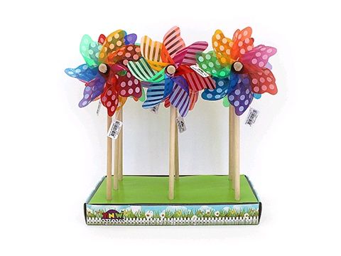 Rainbow Windmill on Stick