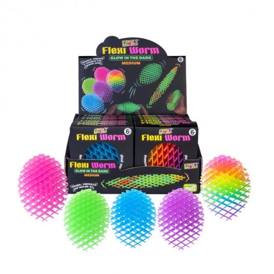 Flexi Worm Glow In Dark