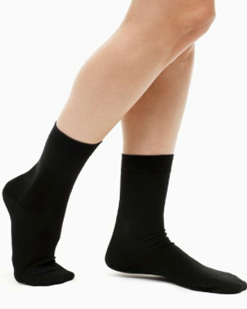 Calmcare Sensory Socks Child Size 13-3 (8-10yrs) BLACK