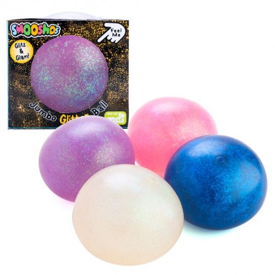 Smooshos Glitter Ball Jumbo