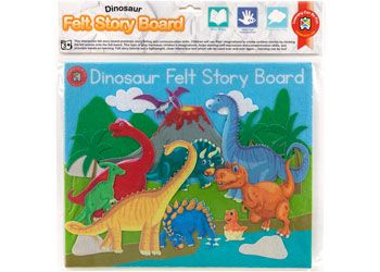 Felt Story Board Dinosaur