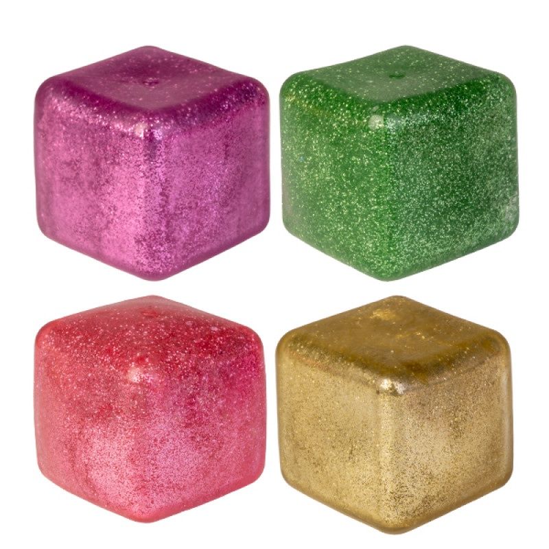 Jelly Cube Glitter Smooshos