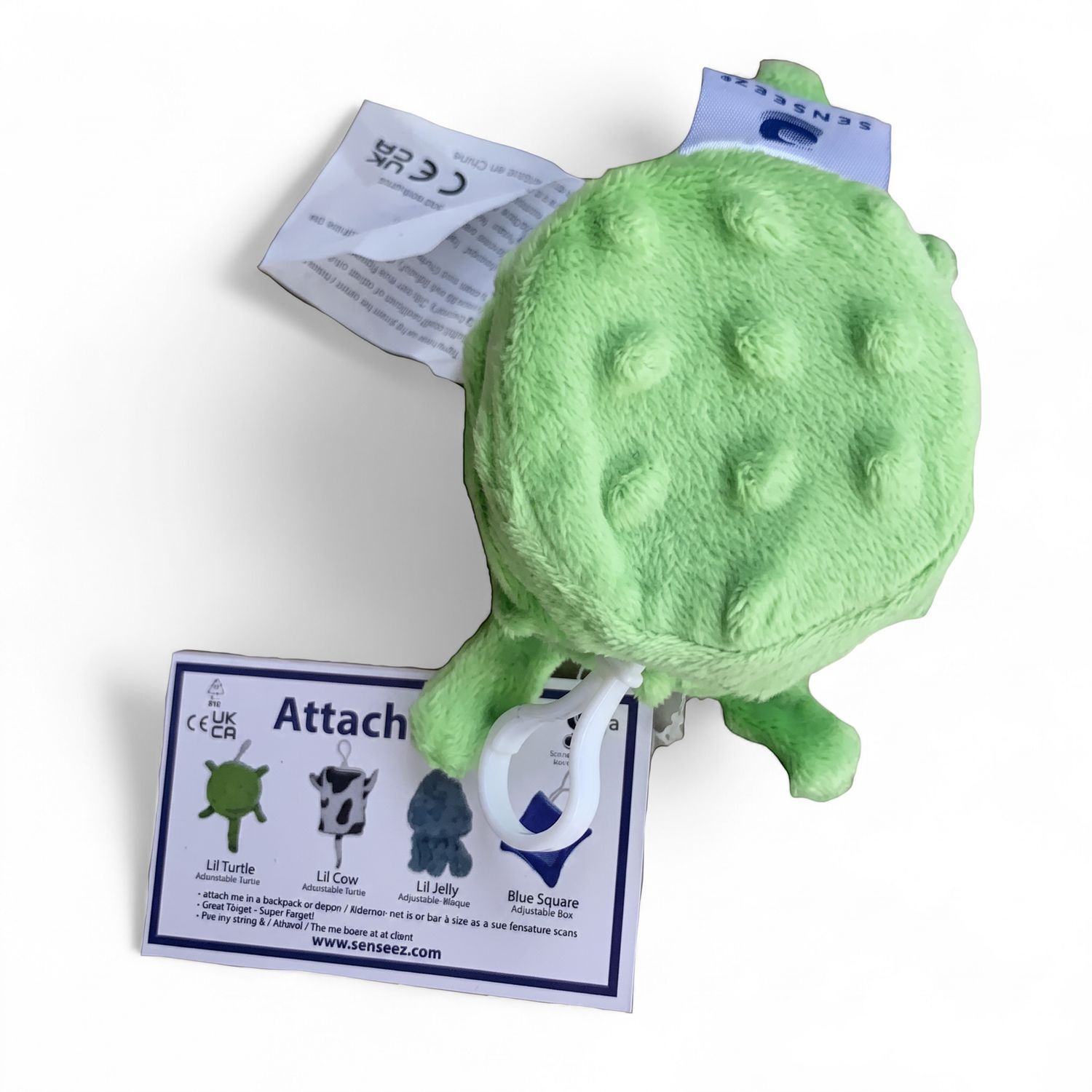 Senseez Attachable Draw Cord TURTLE