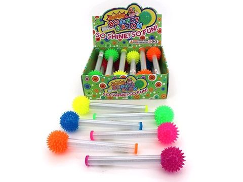 Light Up Baton with Spiky Ends