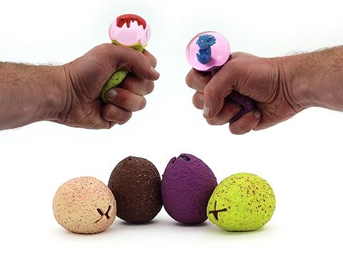 Squishy Dinosaur Egg with Mini Dinosaur