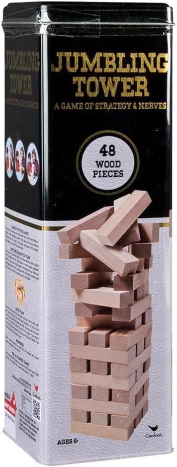 Tumbling Tower in tin