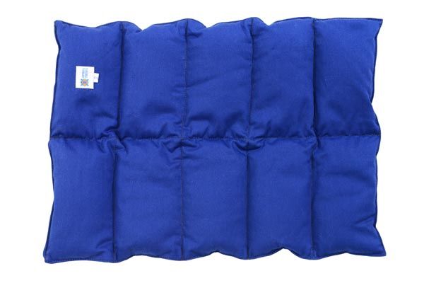 Weighted Lap Bag Blue (Polly Pellets 2.5kg)