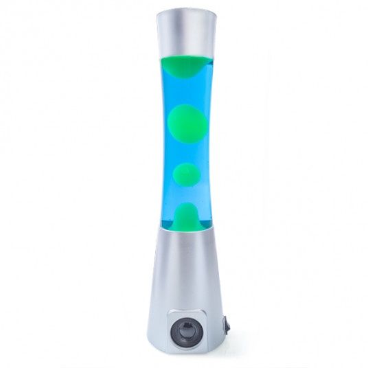 Motion Lamp Bluetooth Speaker (Silver/Blue/Yellow)