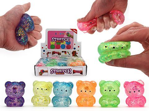 Squeeze Sugar Bear Glitter