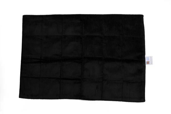 Weighted Lap Bag Black (Stainless Steel 1.5kg)