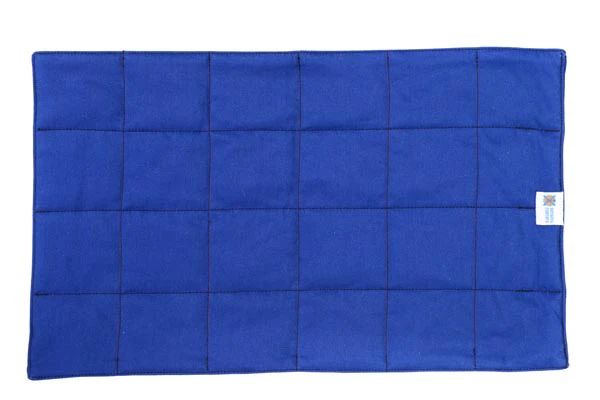 Weighted Lap Bag Blue (Stainless Steel 1.5kg)