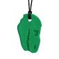 Ark Dino Bite Chew Necklace FOREST GREEN XXT