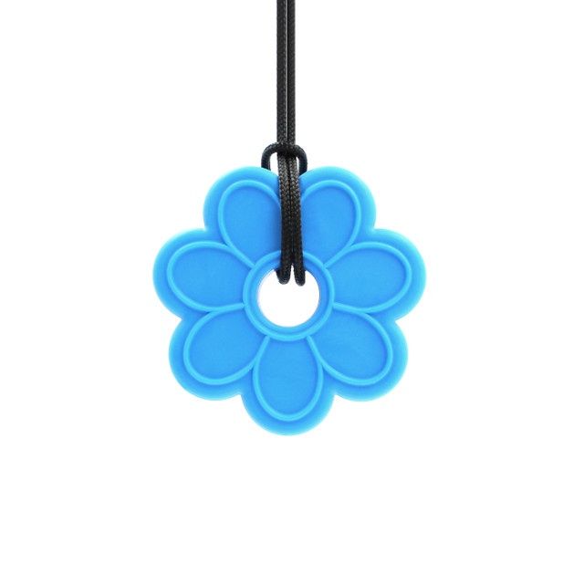 Ark Flower Chew Necklace BLUE XT