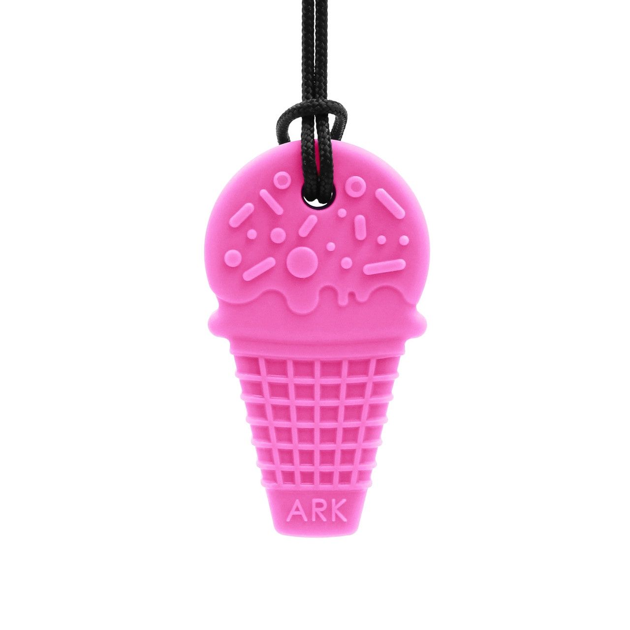 Ark Ice Cream Chew Necklace HOT PINK XT