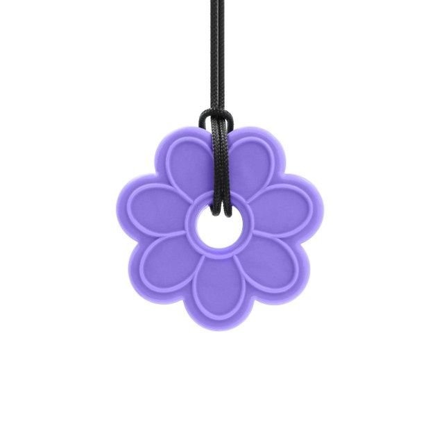 Ark Flower Chew Necklace PURPLE XXT