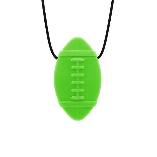 Ark Football Chew Necklace LIME GREEN XT