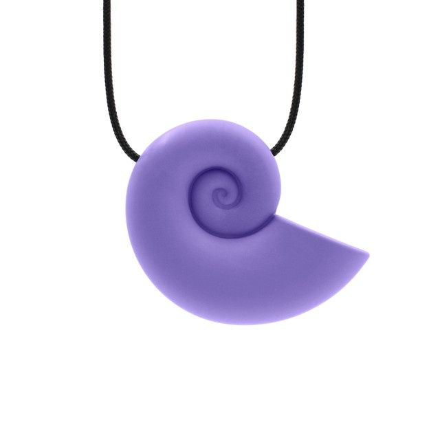 Ark's Seashell Chew Necklace PURPLE XXT