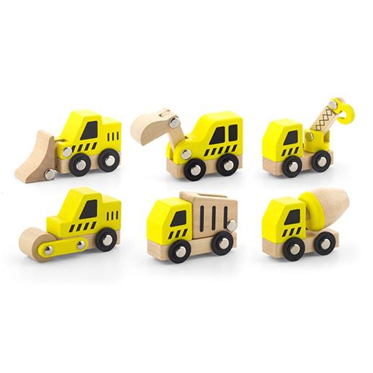 Construction Vehicles Set - 6pc