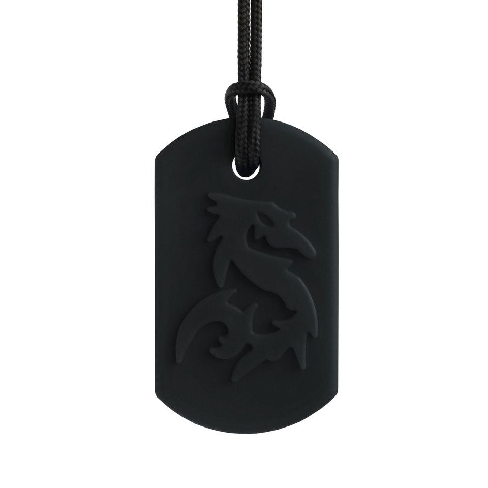 Ark Dragon Bite Chew Necklace BLACK XT