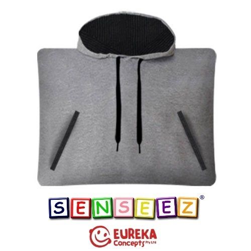 Senseez Vibrating Pillow Grey Hoodie