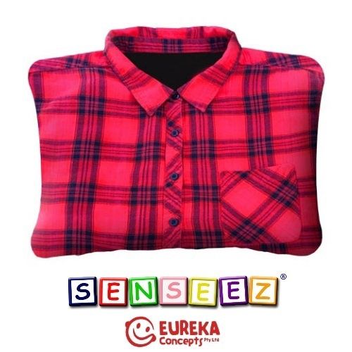 Senseez Vibrating Pillow Red Flannel