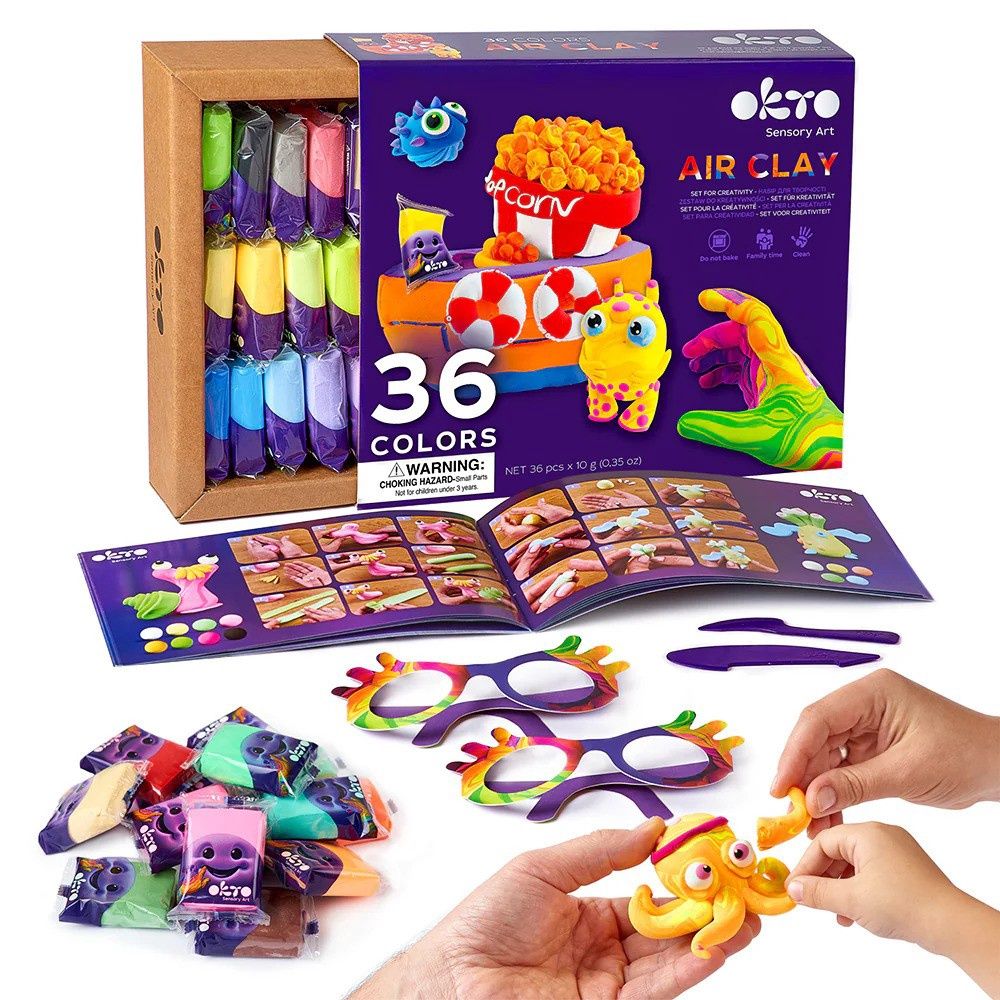 Sensory Art Air Clay 18 Colours