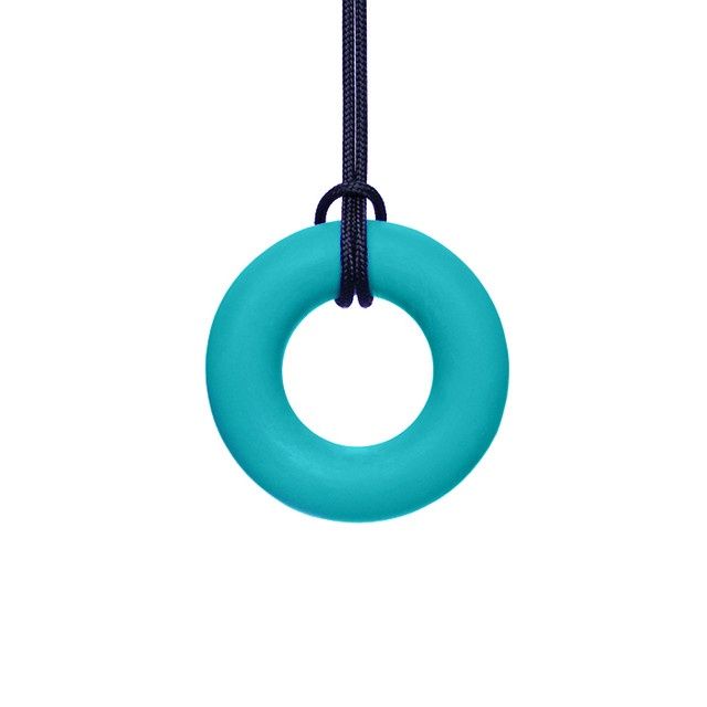 Ark Chewable Ring Necklace TEAL XT