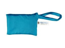 Lycra Crinkle Bean Bag Aqua