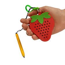 Kaiko Strawberry Magnetic Pad Keyring