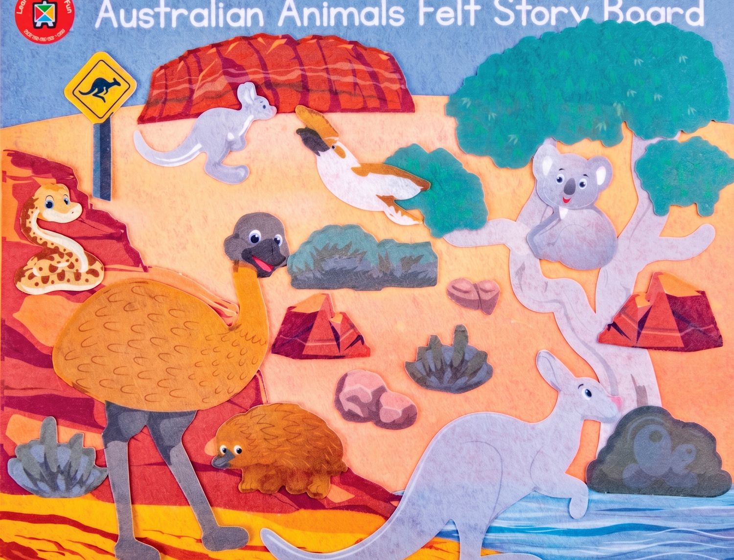 Felt Story Board Australian Animals