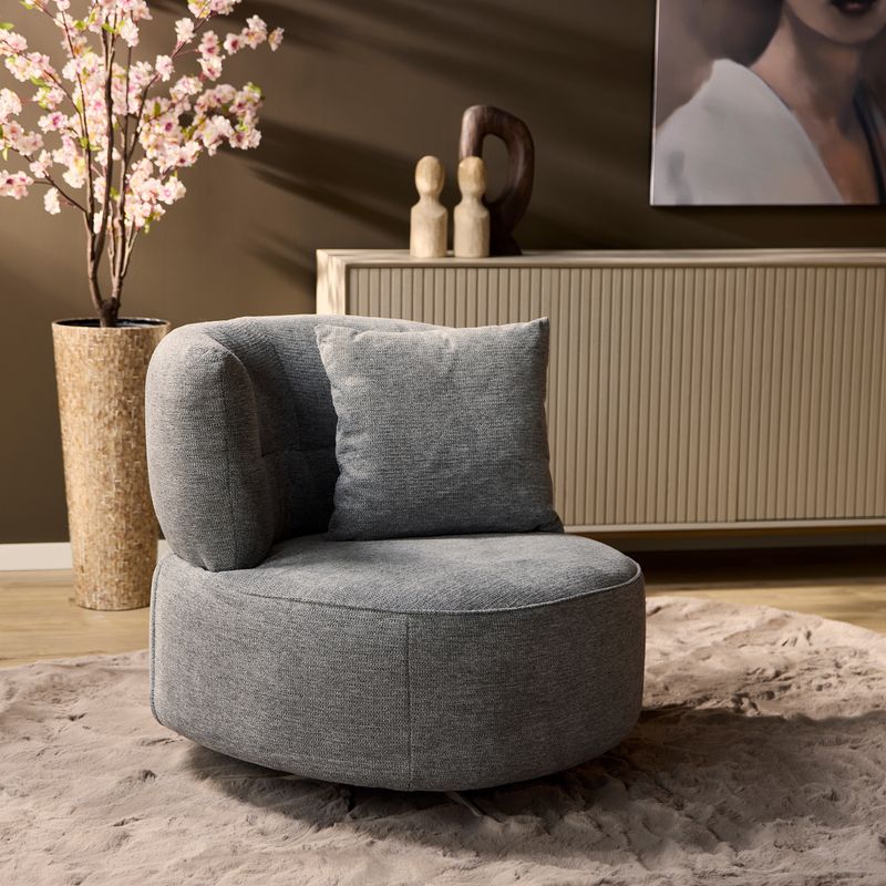 Drehbarer Sessel Fien Grey
