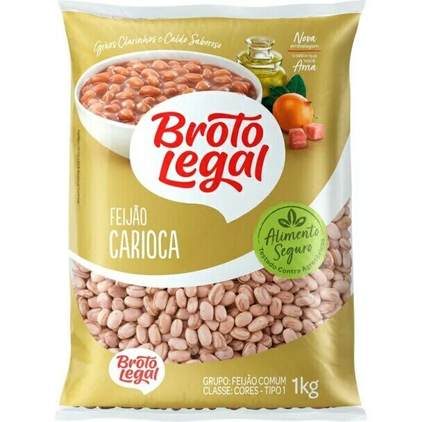 Broto Legal Feijao carioca 1kg/ Carioca beans