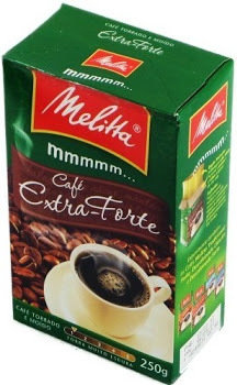 Melitta Dark roast Extra strong Brazilian coffee 17.6oz ( 500g)