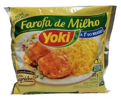 Yoki, Farofa Seasoned Corn Flour, 17.63 Ounc