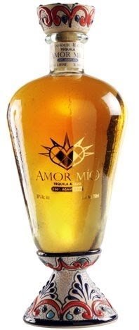 Amor Mio, Tequila Anejo Handcraft bottle, 750 mL, 80 proof