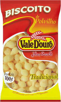 Vale D&#39;ouro Biscoito de Polvilho Snacks - 100g