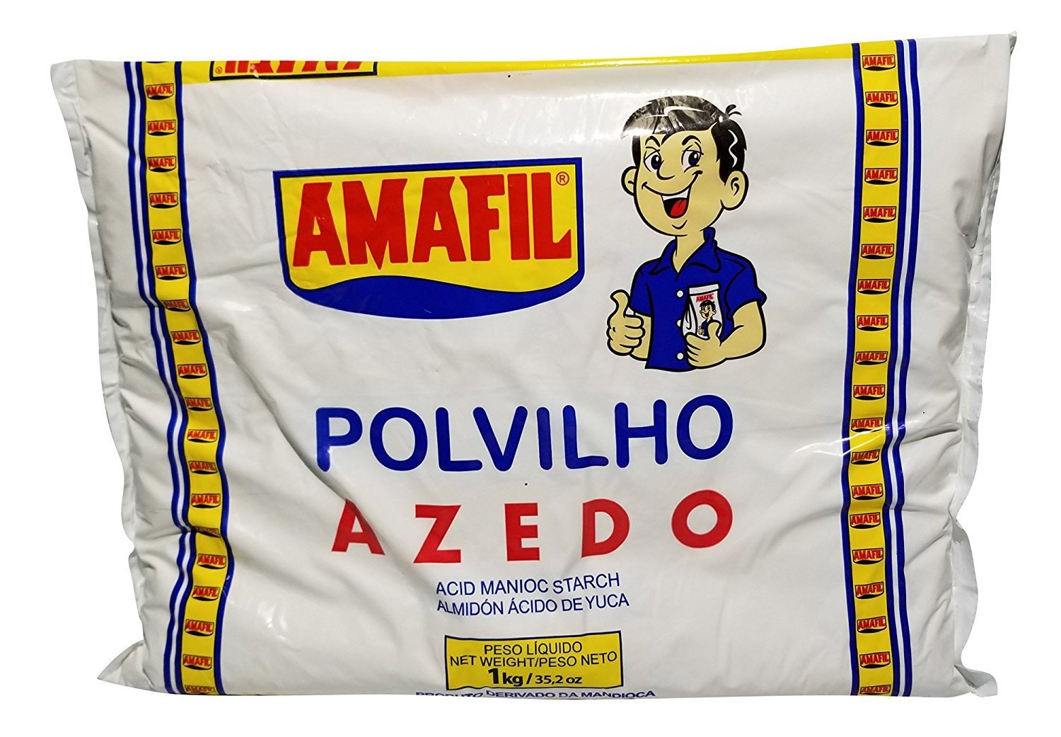 Amafil Povilho Azedo 1kg- 35.2 Ounce