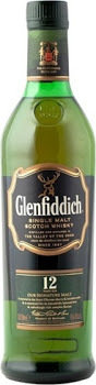 Glenfiddich 12 year Old Single Malt Scotch Whisky