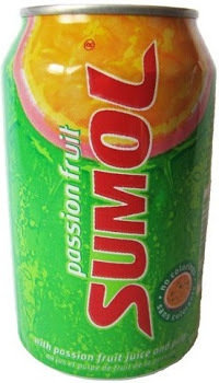 Sumol Soda - Passion Fruit, 11.6oz 6 Pack cans