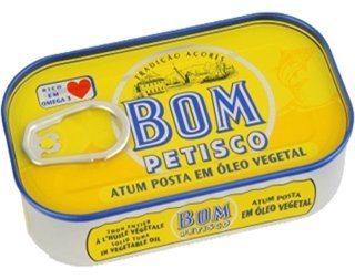 Bom Petisco Solid Tuna - Vegetable Oil, 55g