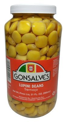 Gonsalves, Tromocos, Lupini Beans Ready To Eat, 21 Ounce