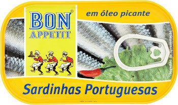 Bon Appetit Portuguese Sardines - Spicy Chili Oil, 120g